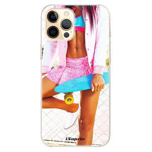Odolné silikonové pouzdro iSaprio - Skate girl 01 - iPhone 12 Pro
