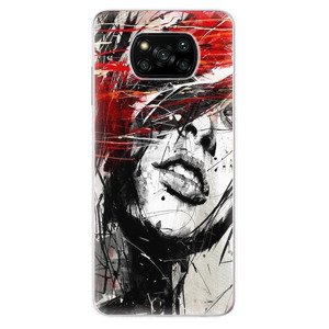 Odolné silikonové pouzdro iSaprio - Sketch Face - Xiaomi Poco X3 Pro / X3 NFC