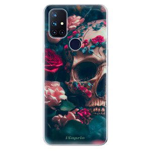 Odolné silikonové pouzdro iSaprio - Skull in Roses - OnePlus Nord N10 5G