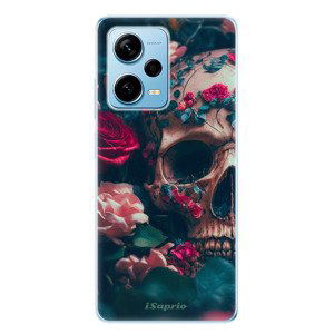 Odolné silikonové pouzdro iSaprio - Skull in Roses - Xiaomi Redmi Note 12 Pro 5G / Poco X5 Pro 5G
