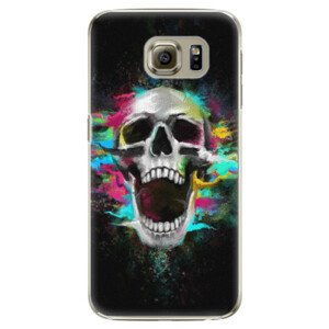 Plastové pouzdro iSaprio - Skull in Colors - Samsung Galaxy S6 Edge Plus