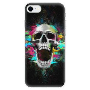 Plastové pouzdro iSaprio - Skull in Colors - iPhone SE 2020