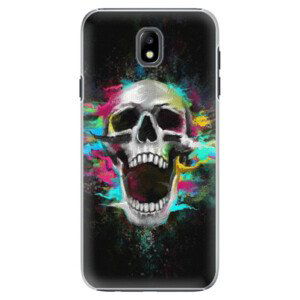 Plastové pouzdro iSaprio - Skull in Colors - Samsung Galaxy J7 2017