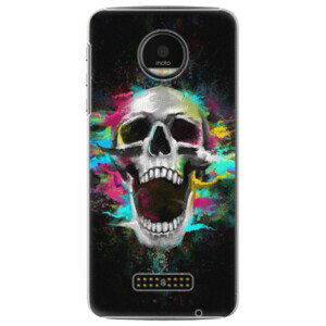 Plastové pouzdro iSaprio - Skull in Colors - Lenovo Moto Z