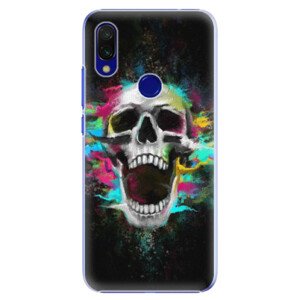 Plastové pouzdro iSaprio - Skull in Colors - Xiaomi Redmi 7