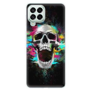 Odolné silikonové pouzdro iSaprio - Skull in Colors - Samsung Galaxy M53 5G