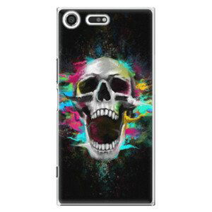 Plastové pouzdro iSaprio - Skull in Colors - Sony Xperia XZ Premium