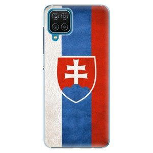 Plastové pouzdro iSaprio - Slovakia Flag - Samsung Galaxy A12