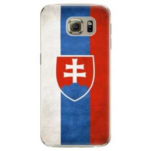 Plastové pouzdro iSaprio - Slovakia Flag - Samsung Galaxy S6 Edge Plus