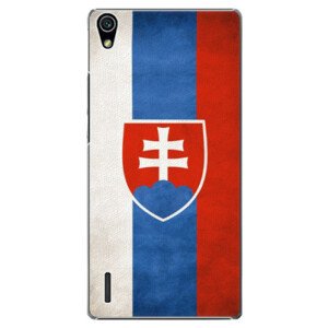 Plastové pouzdro iSaprio - Slovakia Flag - Huawei Ascend P7