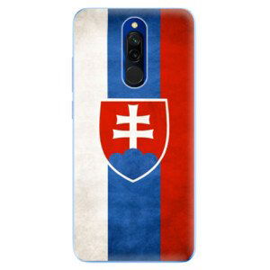 Odolné silikonové pouzdro iSaprio - Slovakia Flag - Xiaomi Redmi 8