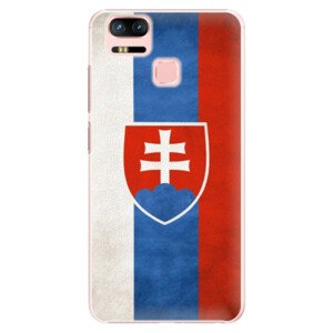 Plastové pouzdro iSaprio - Slovakia Flag - Asus Zenfone 3 Zoom ZE553KL