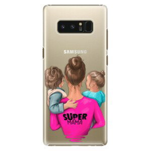 Plastové pouzdro iSaprio - Super Mama - Boy and Girl - Samsung Galaxy Note 8