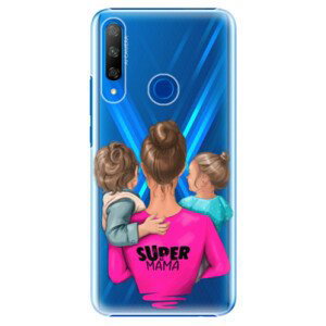 Plastové pouzdro iSaprio - Super Mama - Boy and Girl - Huawei Honor 9X