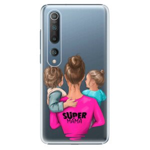 Plastové pouzdro iSaprio - Super Mama - Boy and Girl - Xiaomi Mi 10 / Mi 10 Pro