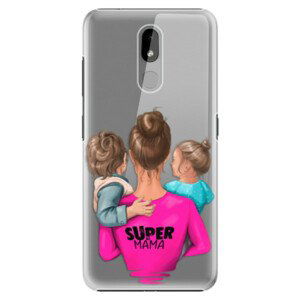 Plastové pouzdro iSaprio - Super Mama - Boy and Girl - Nokia 3.2