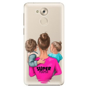 Plastové pouzdro iSaprio - Super Mama - Boy and Girl - Huawei Nova Smart