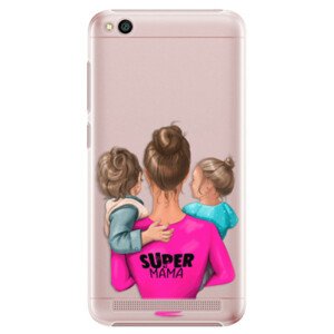 Plastové pouzdro iSaprio - Super Mama - Boy and Girl - Xiaomi Redmi 5A