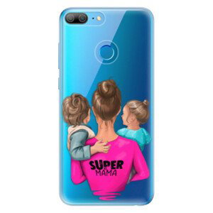 Odolné silikonové pouzdro iSaprio - Super Mama - Boy and Girl - Huawei Honor 9 Lite