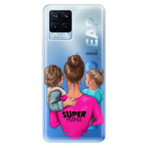 Odolné silikonové pouzdro iSaprio - Super Mama - Boy and Girl - Realme 8 / 8 Pro