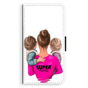 Flipové pouzdro iSaprio - Super Mama - Two Boys - Sony Xperia XZ