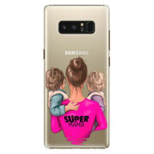 Plastové pouzdro iSaprio - Super Mama - Two Boys - Samsung Galaxy Note 8