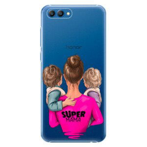 Plastové pouzdro iSaprio - Super Mama - Two Boys - Huawei Honor View 10