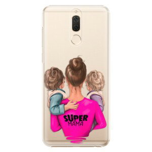 Plastové pouzdro iSaprio - Super Mama - Two Boys - Huawei Mate 10 Lite