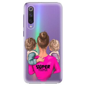 Plastové pouzdro iSaprio - Super Mama - Two Boys - Xiaomi Mi 9 SE