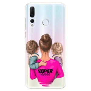 Plastové pouzdro iSaprio - Super Mama - Two Boys - Huawei Nova 4