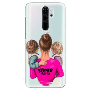 Plastové pouzdro iSaprio - Super Mama - Two Boys - Xiaomi Redmi Note 8 Pro