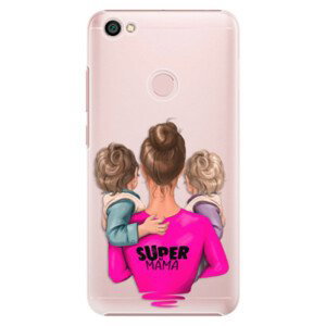 Plastové pouzdro iSaprio - Super Mama - Two Boys - Xiaomi Redmi Note 5A / 5A Prime