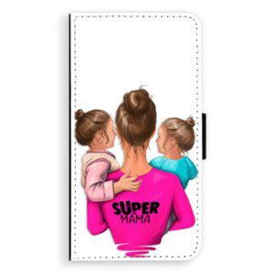Flipové pouzdro iSaprio - Super Mama - Two Girls - Huawei P10 Plus