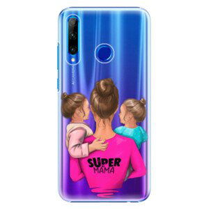 Plastové pouzdro iSaprio - Super Mama - Two Girls - Huawei Honor 20 Lite