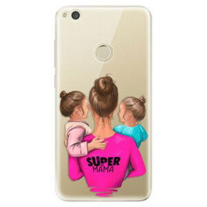 Odolné silikonové pouzdro iSaprio - Super Mama - Two Girls - Huawei P9 Lite 2017