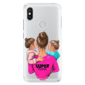 Plastové pouzdro iSaprio - Super Mama - Two Girls - Xiaomi Redmi S2