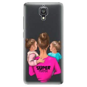 Plastové pouzdro iSaprio - Super Mama - Two Girls - Xiaomi Mi4