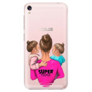 Plastové pouzdro iSaprio - Super Mama - Two Girls - Asus ZenFone Live ZB501KL