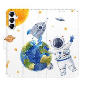 Flipové pouzdro iSaprio - Space 06 - Samsung Galaxy A14 / A14 5G