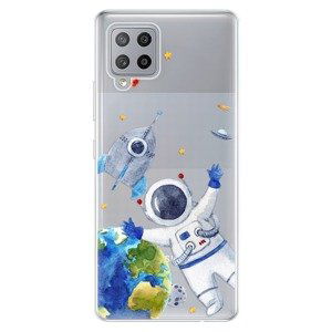 Odolné silikonové pouzdro iSaprio - Space 05 - Samsung Galaxy A42