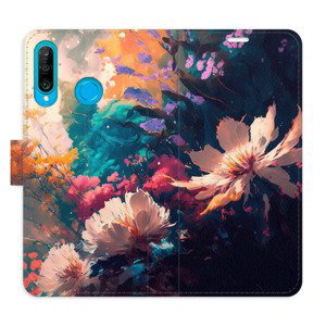 Flipové pouzdro iSaprio - Spring Flowers - Huawei P30 Lite