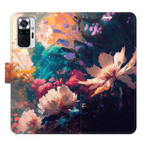 Flipové pouzdro iSaprio - Spring Flowers - Xiaomi Redmi Note 10 Pro