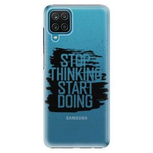 Plastové pouzdro iSaprio - Start Doing - black - Samsung Galaxy A12