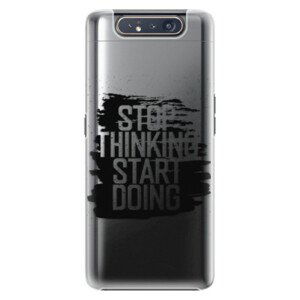 Plastové pouzdro iSaprio - Start Doing - black - Samsung Galaxy A80
