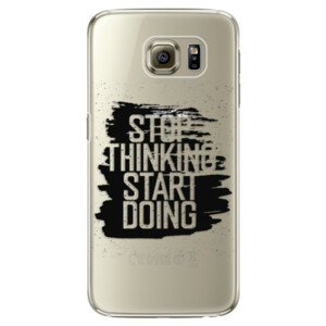 Plastové pouzdro iSaprio - Start Doing - black - Samsung Galaxy S6