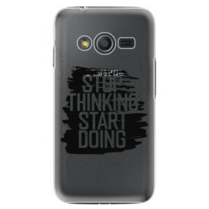 Plastové pouzdro iSaprio - Start Doing - black - Samsung Galaxy Trend 2 Lite