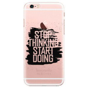 Plastové pouzdro iSaprio - Start Doing - black - iPhone 6 Plus/6S Plus