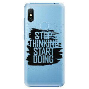 Plastové pouzdro iSaprio - Start Doing - black - Xiaomi Redmi Note 6 Pro