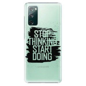 Plastové pouzdro iSaprio - Start Doing - black - Samsung Galaxy S20 FE