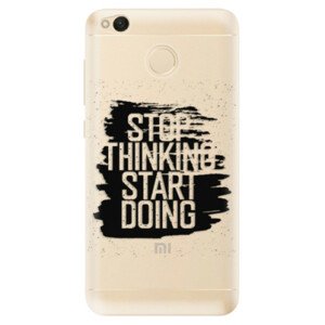 Odolné silikonové pouzdro iSaprio - Start Doing - black - Xiaomi Redmi 4X